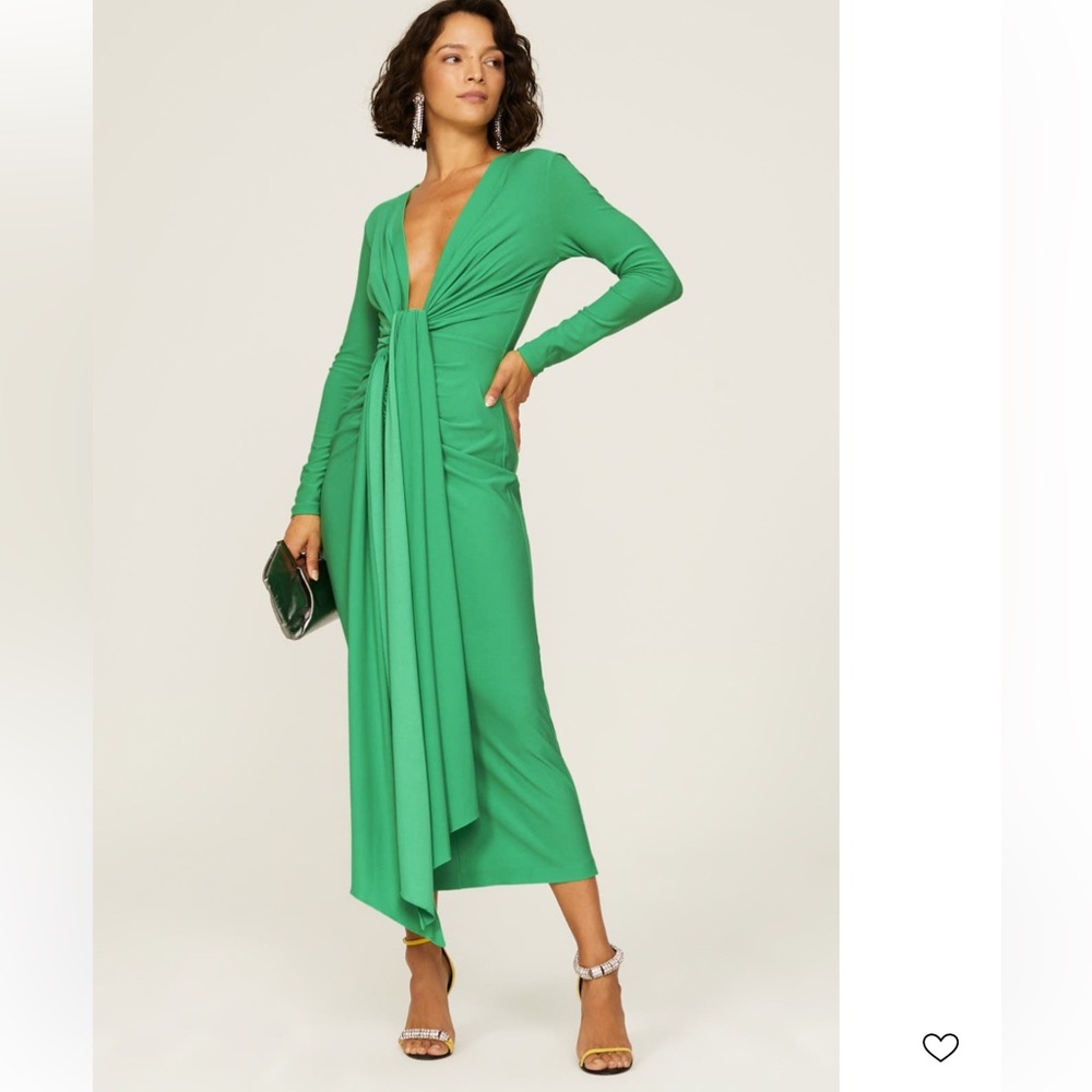 🔥 Solace London Green Gown EUC